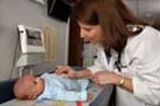 Photo nurse with infant